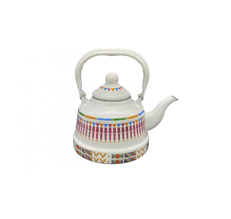 Decorative white heritage jug, 2.5 litres 