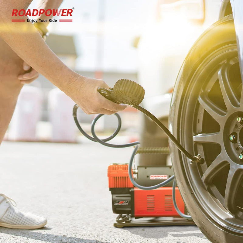 Car tire air compressor - Road Power