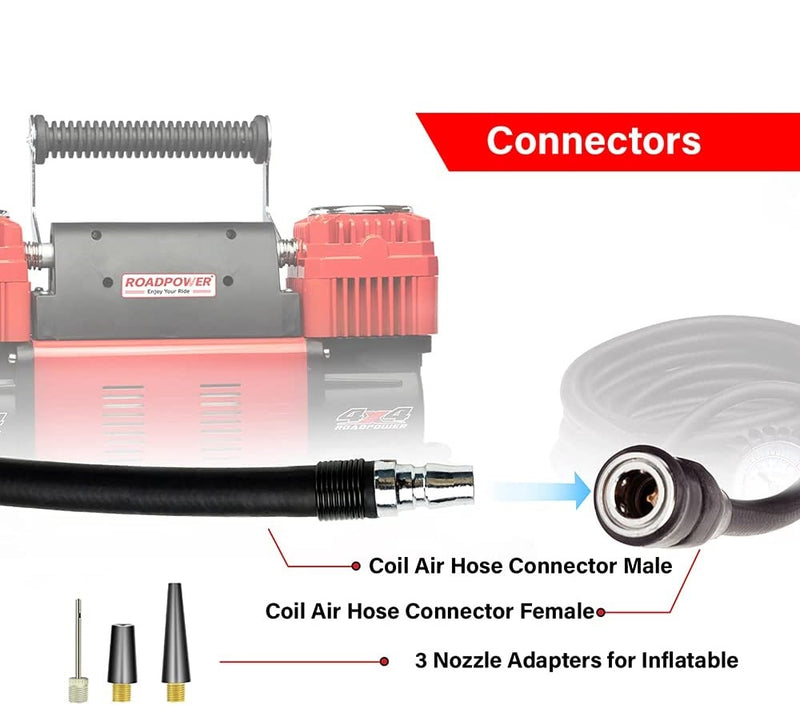 Car tire air compressor - Road Power