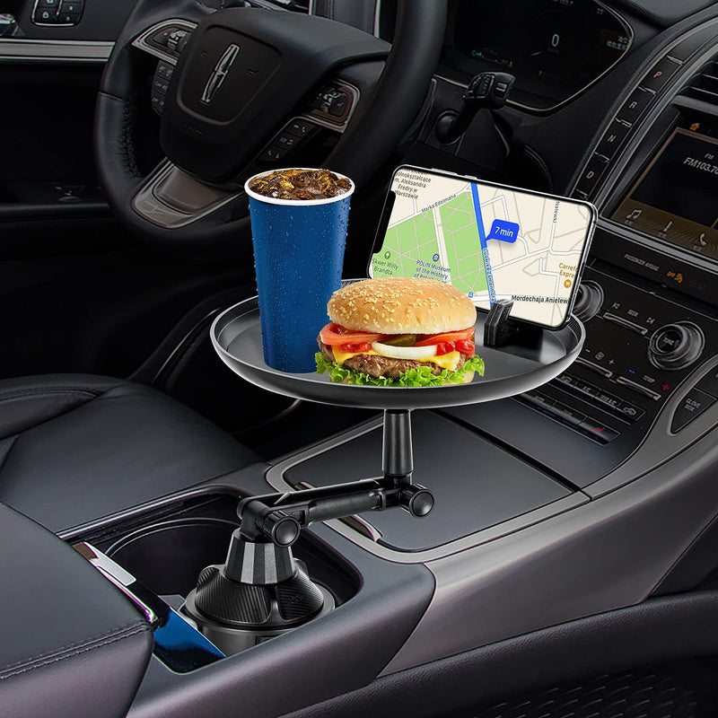 Car tray and cup holder