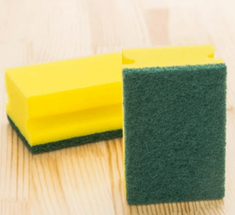 Household cleaning sponge