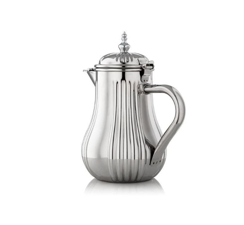 Heritage silver tea pot 1 liter