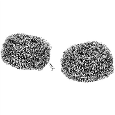 2pcs hard wool + 2pcs cleaning sponge 