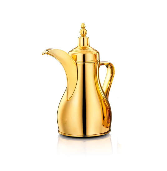 Stainless steel coffee pot 0.4 liter - gold