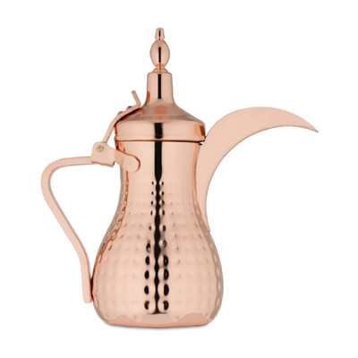 Stainless steel coffee pot - copper