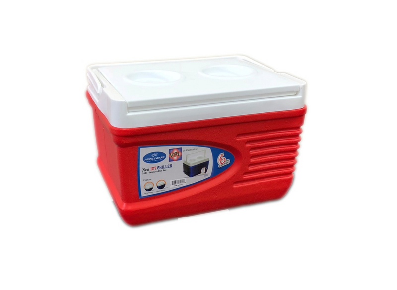 Thermal container 6 liters - red