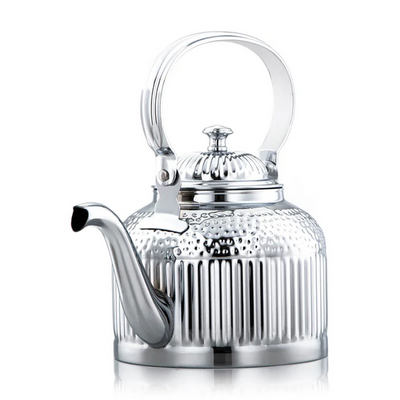 2L Stainless Steel Tea Kettle - Silver