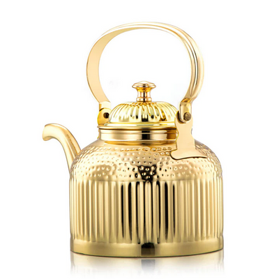 2L Stainless Steel Tea Kettle - Gold