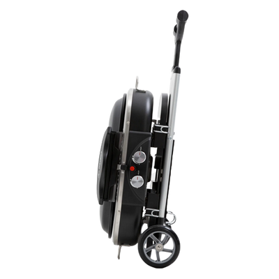 Portable folding gas grill