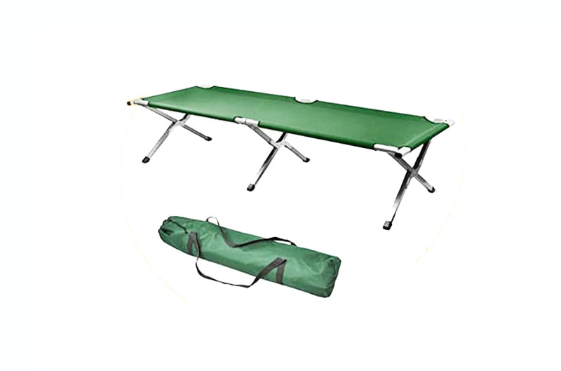 Aluminum foldable bed