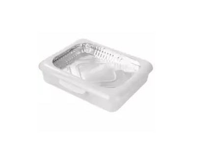 Plastic food container - white