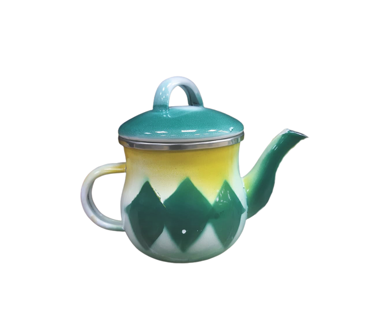 Heritage decorative Dallah - green - 12 cm