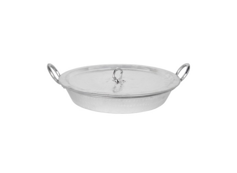 Breakfast tray - silver