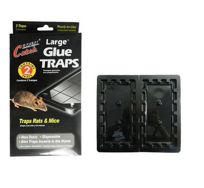 Glue traps for mice and rats - large