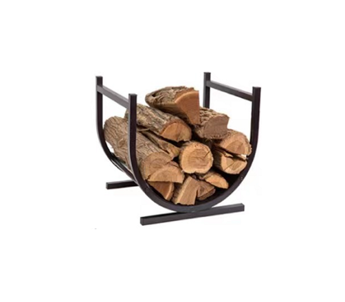 Steel firewood holder