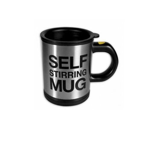 Self-stirring cup 